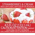 thumbnail image 2 of Diffuseur de roseaux ScentSationals - Fraises & Crème, 2 of 4