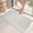 Beige#2356🎀, variant on Bathroom Mat Non Slip Absorbent | Solid Color Polyester Foot Door Mat | Geometric Pattern | Entrance, Toilet, Floor | Quick Dry | Modern Home Decor | 60x40cm | 1 Piece | Gray Blue Pink Beige Green