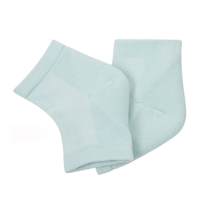 WIFKLSIIPG 2PCS Silicone Moisturizing Gel Heel Socks Cracked Foot Skin Care Protectors Kit
