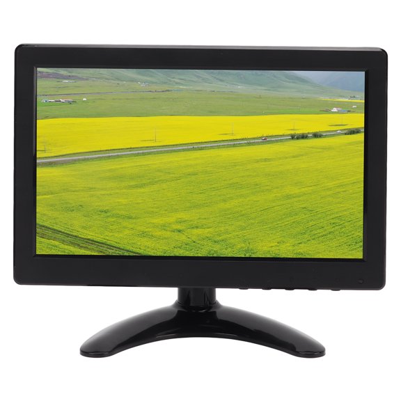 Écran DVR, Ordinateur TFT LCD 9 Po avec Haut-Parleur à Interface Multi-Entrée, Écran d'Affichage de Jeu Couleur HD pour DVR