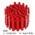 thumbnail image 2 of Wood Fence Plant Potted Landscape Decor Accessories Miniature Terrarium Mini Barrier DIY Garden Kit, 2 of 8