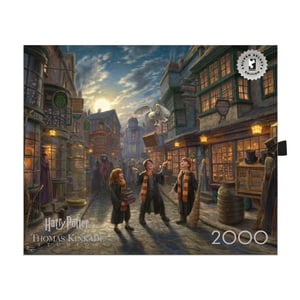 Ceaco Diagon Alley 2000-Piece Puzzle d'entrelacement pour adultes 14-99 ans