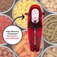 thumbnail image 4 of Starfrit Little Beaver Can Opener, Safe, Holds Lid and Leaves No Sharp Edges on Lid, Comfort Grip, 3-Year Warranty, Red, 4 of 8