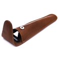 thumbnail image 2 of Parker Safety Razor - Genuine Saddle Leather Travel Case for Long Handled Cartridge Razors -- Universal Case is Perfect for all Gillette Mach 3, GIllette Fusion, Personna M5, Schick Hydro and others, 2 of 2