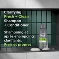 thumbnail image 4 of Dove Men+Care 2-in-1 Shampoo + Conditioner Fresh + Clean, 89 ml, 4 of 7