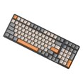 thumbnail image 2 of lionlar Clavier de Jeu Mécanique Russe 100 Touches, Ergonomie, RVB, Rétroéclairé, Filaire USB B, 2 of 9