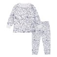 thumbnail image 1 of MIASHUI Kid DIY Hand Painted Homewear Set Boy Girl Pajama Sets Cute Funny Cartoon,White,3-4 Years, 1 of 7