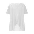 thumbnail image 3 of Plebaso Womens Plus Size Cardigan Short Sleeve Summer Cardigans Open Front Casual Blouses with Pockets, 3 of 7