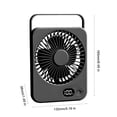 thumbnail image 3 of Rechargeable Long Battery Life Desktop Fan with Quiet Folding Handheld Design and Adjustable Wind Speeds for High Wind Power,Silent Operation Flexibility, 3 of 7