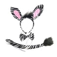 thumbnail image 4 of FhsagQ Robe pour Filles Petites Filles Mode Sans Manches Design Animal Robe de Soirée de Fête Performance pour Enfants Vêtements Filles Robes de Pâques Taille 7 Robes pour Filles 7-8 Chic Blanc 3-4 Ans, 4 of 4