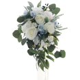 thumbnail image 5 of thinsony Bridal Bouquet Handmade Silk Flower for Valentine'S Day French Wedding, 5 of 5