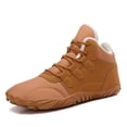 thumbnail image 1 of LSLJS Man Solid Color Drawstring Warm Cotton Boots Fleecing Intensification Snow Boots, Mens Boots, Gift for Men, 1 of 7