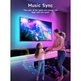 thumbnail image 3 of Rétroéclairage TV à DEL, Lumières à DEL de 11,4 Pi pour Télé de 32 à 55 Po, Rétroéclairage TV, Lumières à DEL RVB pour Télé avec Télécommande, Synchronisation Musicale, Contrôle par Application Bluetooth, Rubans Lumineux à DEL pour Télé Alimentés par USB pour Chambre, 3 of 6