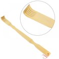 thumbnail image 1 of Organic Bamboo Back Scratcher Ergonomic Massage Tool for Stress Relief, 1 of 5