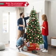 thumbnail image 4 of Gymax 7 FT Pre-Lit Artificial Christmas Tree Hinged Xmas Tree w/ 1188 Branch Tips & 700 LED Lights, 4 of 10