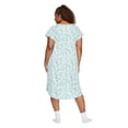 thumbnail image 3 of Iyla Women's Plus Flutter-Sleeve Nightgown, 3 of 6