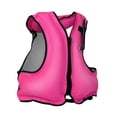 thumbnail image 2 of S SERENABLE Inflatable Jacket Life Vest Aid Gear for Drifting Outdoor Activities Fishing Pink, 2 of 9