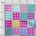 thumbnail image 2 of oneOone Polyester Spandex Light Pink Fabric Florals Sewing Material Print Fabric By The Yard 56 Inch Wide, 2 of 4