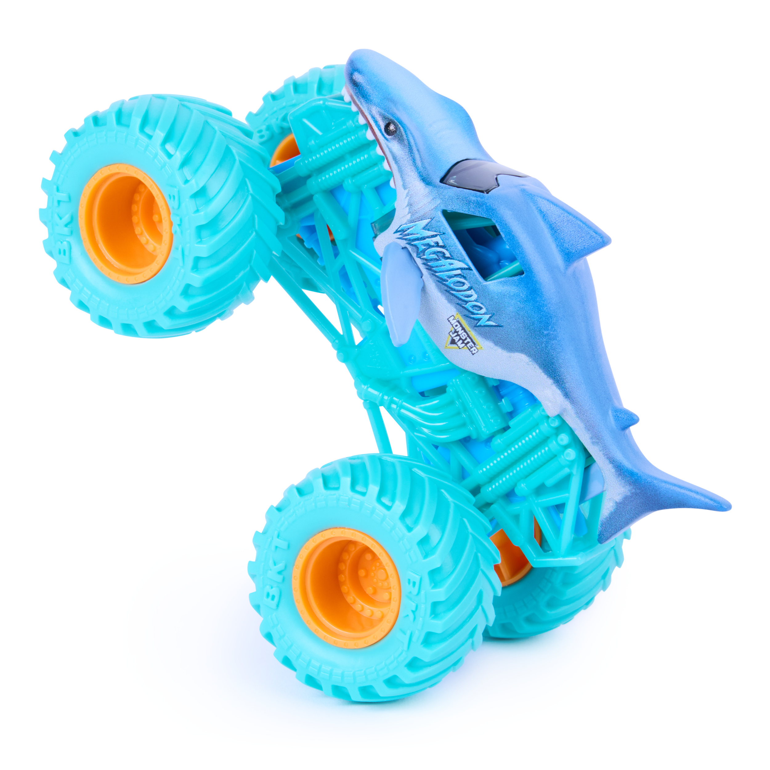 Monster Jam, Official Megalodon Monster Truck, Die-Cast Vehicle, 1:64 Scale, Kids Toys for Boys Ages 3 and up