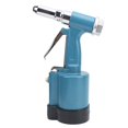 thumbnail image 3 of Pneumatic Pop Rivet Gun, Aluminum Shell 3 Jaw Hydraulic Structure Strong Nail Pulling Force Easy Installation Air Rivet Gun  for Industrial Use for Steel Rivets American Style, 3 of 7