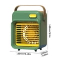 thumbnail image 3 of EGNMCR Portable Air Conditioner Humidifier Fan USB Spray Type Portable Desktop Cooler Home Office Air cooler, 3 of 6
