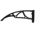 thumbnail image 1 of OUNONA door roof canopy Multi-functional Aluminum Black 1Pcs, 1 of 8