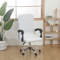 thumbnail image 4 of Solid Color Brushed High Elastic Chair Cover Soft And Comfortable Chair Seat Cover -proof And- Chair Slipcover Suitable For Dining Chair, 4 of 5