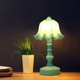 thumbnail image 5 of Mini LED Night Light for Bedroom - Floral Design Table Lamp with Soft Glow for Desktop, Kids Room, or Cafe Decoration, 5 of 5