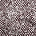 thumbnail image 1 of oneOone Polyester Spandex Brown Fabric Abstracts Sewing Material Print Fabric By The Yard 56 Inch Wide, 1 of 4