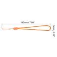 thumbnail image 2 of Unique Bargains 18cm Portable Item Nylon Cord Lanyards Hand Wrist Strap String Orange 20 Pack, 2 of 6