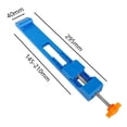 thumbnail image 2 of Un Rail de Guidage Réglable pour Machine de Coupe avec Poignée Orange et Gants, Conception Antidérapante pour une Sécurité Accrue #7R512, 2 of 5
