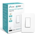 thumbnail image 1 of Kasa Matter Smart Light Switch: Voice Control w/Siri, Alexa & Google Assistant | UL Certified | Timer & Schedule | Easy Guided Install | Neutral Wire Required | Single Pole | 2.4GHz Wi-Fi | KS205, 1 of 1
