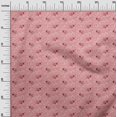 thumbnail image 3 of oneOone Georgette Viscose Red Fabric Ocean Wave Craft Projects Decor Fabric Printed By The Yard 42 Inch Wide, 3 of 4