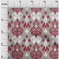 thumbnail image 1 of oneOone Cotton Poplin Fabric Paisley Ikat Print Sewing Fabric BTY 56 Inch Wide, 1 of 4