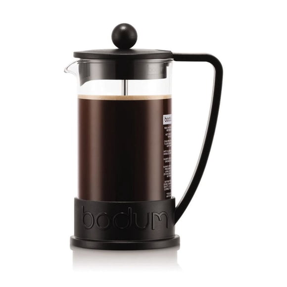 Cafetière à piston Français Brazil, 12 oz, noir