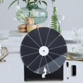 thumbnail image 1 of Elodie Rotating Wheel for Prizes Erasable Roulette Wheel for Club Store Supermarket Black, 1 of 8
