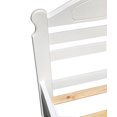thumbnail image 2 of Lit Simple TG Finition Blanche Arizona Cadre de Lit Simple en Bois, 2 of 6