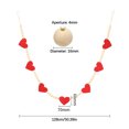 thumbnail image 3 of TIMIFISValentine Day Rope Tassel Beading Colorful Wooden Bead String DIY Home Holiday Decoration, 3 of 9