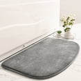 thumbnail image 4 of -Dry Bathroom Entrance Mat - Non-Slip Shower Rug Water Absorbent Floor Mat For Home Solid Color Great For Toilet Washroom, 4 of 8