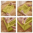 thumbnail image 3 of WRKEKC Clearance Medium Foldable Storage Basket, Versatile Home Organizer for Kitchen or Bathroom, 3 of 6