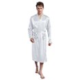 thumbnail image 1 of Fjucha Robes Cotton Bathrobes for Mens Soft Lightweight Unisex Bath Robes M-2XL, 1 of 9