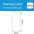 thumbnail image 2 of Riwcyla Label Printer Sticker Thermal Label Paper Self,Adhesive Printable Paper Roll Waterproof Oil,Proof Tear Resistant for Price Name Barcode Printing for DP23DP30 Series Thermal Printer Label Mak, 2 of 6