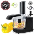 thumbnail image 2 of Hauz AFP131 - Mini Robot Culinaire de 1,5 Tasse avec Lame en Acier Inoxydable, Noir, 2 of 3