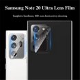 thumbnail image 3 of iCoverCase for Samsung Galaxy Note 20 Ultra Camera Lens Protector [2 Pack], Flexible Tempered Glass [9H Hardness], 3 of 5