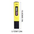 thumbnail image 3 of EGNMCR Digital PH Meter PH Water Test Kit For Home Pen Type Water Quality Tester Bottle opener, 3 of 3