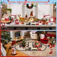 thumbnail image 4 of UFULMN Electric Train Set with 3D Elevated Tracks Quiet Mode Christmas Train Maximum Recommended Age 3+ for Kids Material, 4 of 6