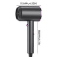 thumbnail image 2 of Vaidha Blue Light Hair Dryer | Ionic Frizz Control & Constant Temperature | 3 Heat & 2 Speed Settings | 220V Household & Travel Hair Dryer | Compact & Lightweight Design, 2 of 4