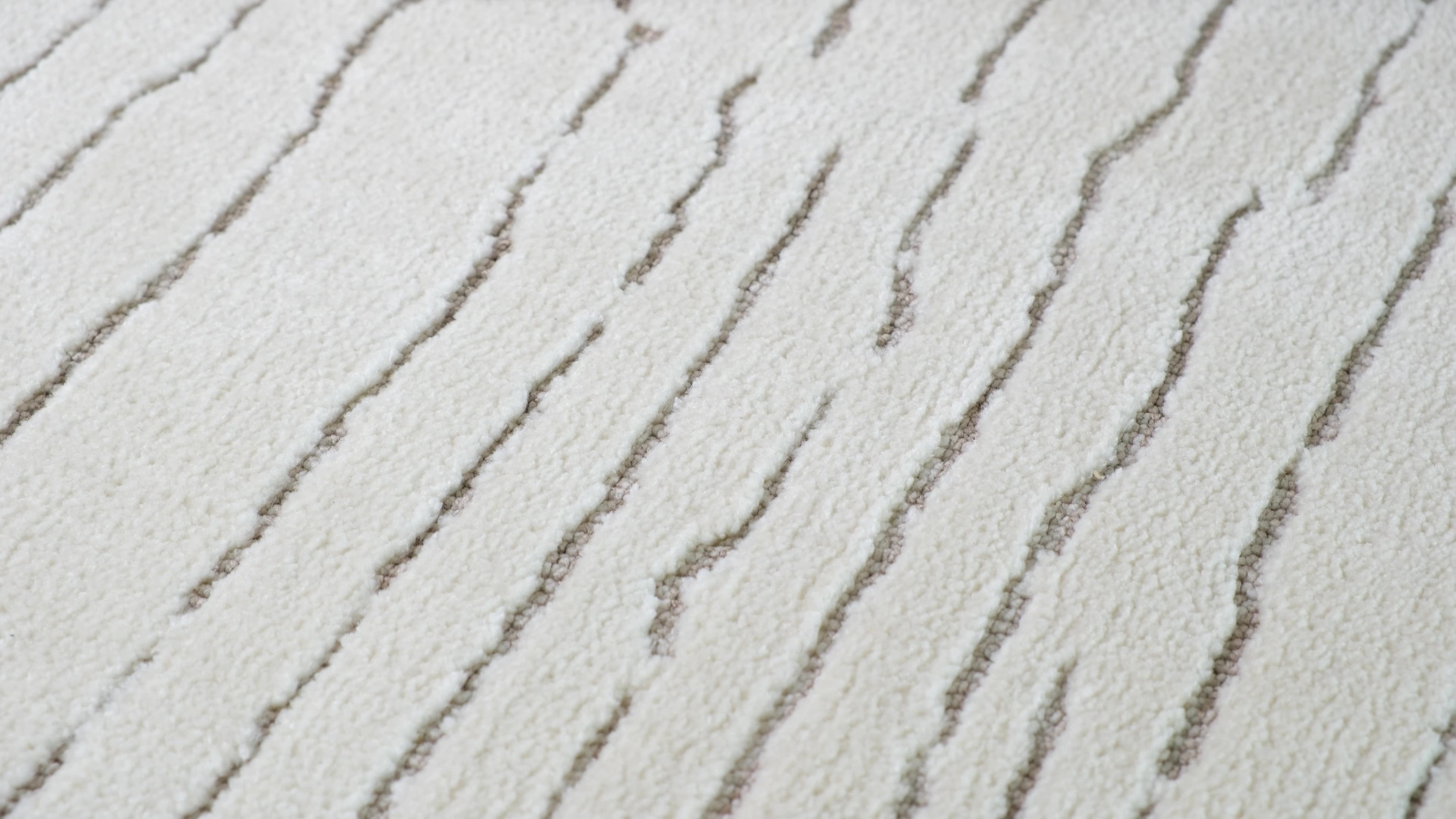 Rug Branch Tapis d'intérieur touffeté à la main moderne bohème gris beige Maya