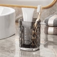 thumbnail image 1 of HOZADOIE Polyethylene Terephthalate Mouthwash Cup Storage & Organization Toothbrush Cup with Handle High Value Couple Wash Cup Tooth Cup Transparent Mouthwash Cup, 1 of 6