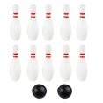 thumbnail image 3 of Tachiuwa Baosity 12Pcs/Set Toddler Bowling Game Set Outdoor Interactive Learning Toy Gift 22cm, 3 of 9